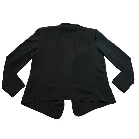 DKNYC Women's Open Front Lightweight Blazer Jacket Size 14W Office Career Preppy - Picture 2 of 9